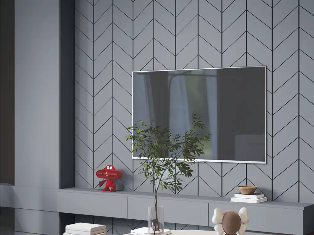 Thermolam laminates used on contemporary furniture with seamless edges